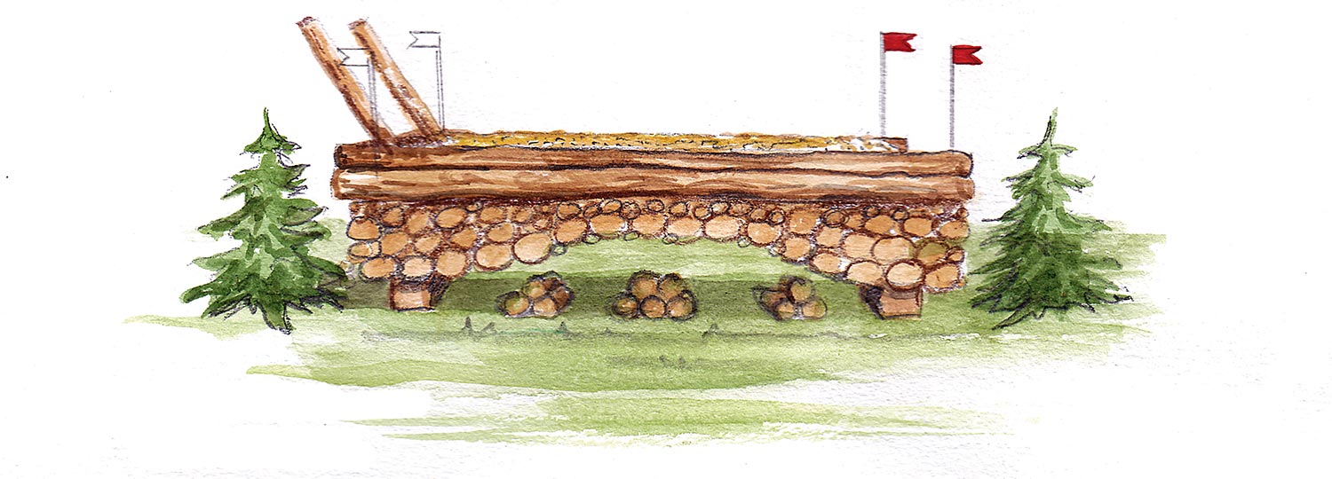 Holzstoß Holzstoß